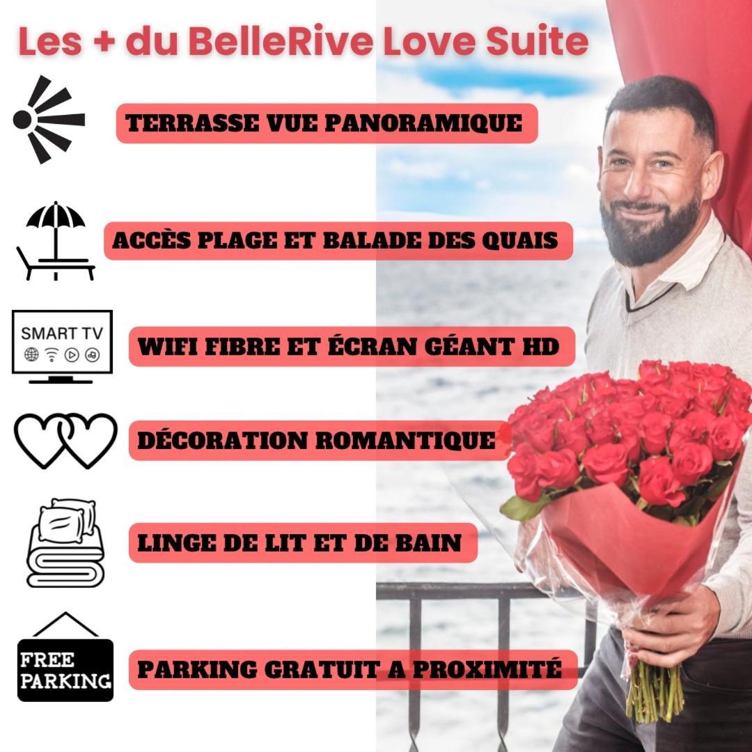 Bellerive Love Suite Magnifique Vue Lac Publier Ngoại thất bức ảnh